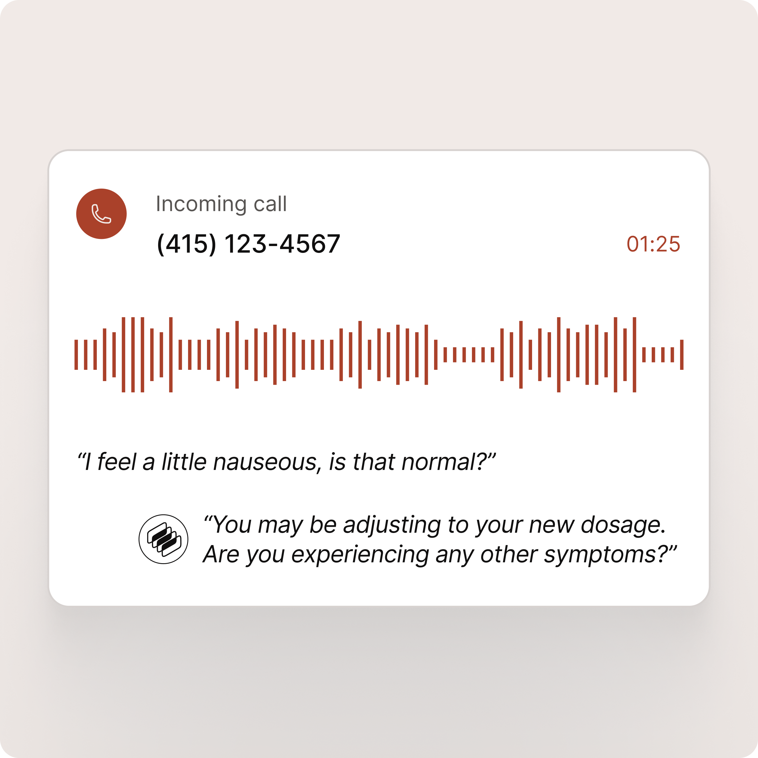 Natural conversation adapting responses in real time